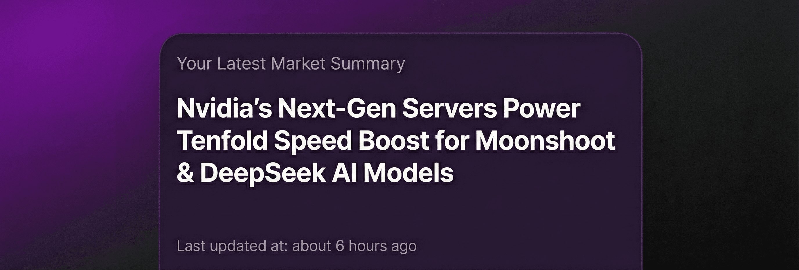 Personalized Daily Alerts